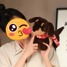 Load image into Gallery viewer, Cute Chocolate Dachshund Stuffed Animal Plush Toy-Stuffed Animals-Dachshund,Dog Memorial Gifts,Stuffed Animal-1