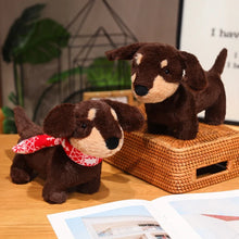 Load image into Gallery viewer, Cute Chocolate Dachshund Stuffed Animal Plush Toy-4