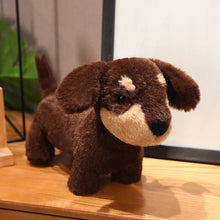 Load image into Gallery viewer, Cute Chocolate Dachshund Stuffed Animal Plush Toy-brown-18