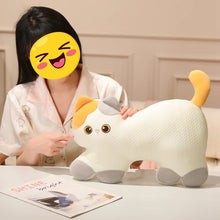 Load image into Gallery viewer, Cute Siamese Cat Pillow and Plush Toy - Dreamy Wide-Eyed Cutie-Home Decor-Cats,Home Decor,Pillows,Siamese Cat,Stuffed Animal-13