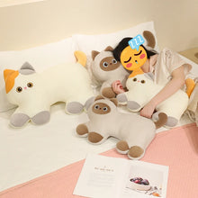 Load image into Gallery viewer, Cute Siamese Cat Pillow and Plush Toy - Dreamy Wide-Eyed Cutie-Home Decor-Cats,Home Decor,Pillows,Siamese Cat,Stuffed Animal-5