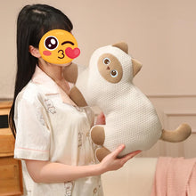 Load image into Gallery viewer, Cute Siamese Cat Pillow and Plush Toy - Dreamy Wide-Eyed Cutie-Home Decor-Cats,Home Decor,Pillows,Siamese Cat,Stuffed Animal-2