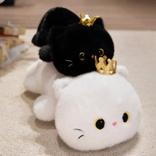 Load image into Gallery viewer, Cute White Cat Stuffed Animal - Little Royal Cutie-Stuffed Animals-Cats,Stuffed Animal,White Cat-9