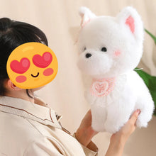 Load image into Gallery viewer, Cutest Baby Bib Bichon Frise Stuffed Animal Plush Toys-Stuffed Animals-Bichon Frise, Home Decor, Stuffed Animal-19