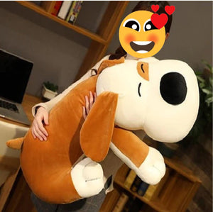 Cutest Basset Hound Stuffed Animal Huggable Plush Pillows (Small to Large Size)-Soft Toy-Basset Hound, Dogs, Home Decor, Pillows, Stuffed Animal-7
