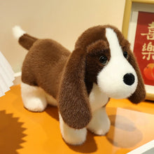 Load image into Gallery viewer, Cutest Basset Hound Stuffed Animal Plush Toys-Chocolate Color-35cm-5