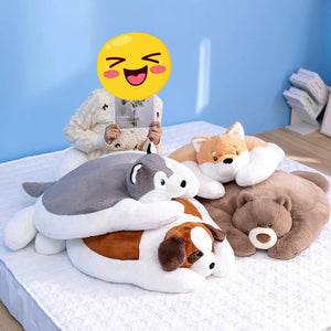 Cutest Beagle Stuffed Plush Floor and Feet Cushions-Home Decor-Beagle, Home Decor, Pillows, Stuffed Animal-One Size-7