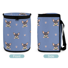 Load image into Gallery viewer, Cutest Black and Tan Chihuahua Multipurpose Car Storage Bag - 5 Colors-Car Accessories-Bags, Car Accessories, Chihuahua-14