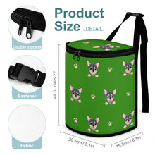 Load image into Gallery viewer, Cutest Black and Tan Chihuahua Multipurpose Car Storage Bag - 5 Colors-Car Accessories-Bags, Car Accessories, Chihuahua-3