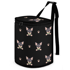 Cutest Black and Tan Chihuahua Multipurpose Car Storage Bag - 5 Colors-Car Accessories-Bags, Car Accessories, Chihuahua-7