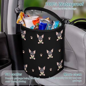 Cutest Black and Tan Chihuahua Multipurpose Car Storage Bag - 5 Colors-Car Accessories-Bags, Car Accessories, Chihuahua-Black-1
