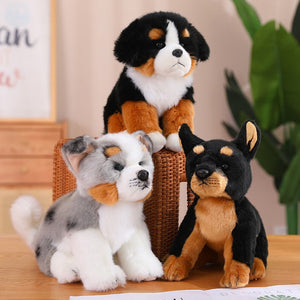 Cutest Button Nose Doberman Stuffed Animal Plush Toy-Stuffed Animals-Doberman, Home Decor, Stuffed Animal-9