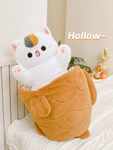Load image into Gallery viewer, Cutest Calico Cat in a Fish Soft Plush Toy-Taiyaki Cat-60cm-5