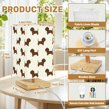 Load image into Gallery viewer, Cutest Chocolate Dachshund Dachshund Desktop Table Lamp-Desk Lamps-3