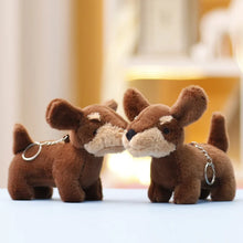 Load image into Gallery viewer, Cutest Chocolate Dachshund Plush Toy Keychains-4
