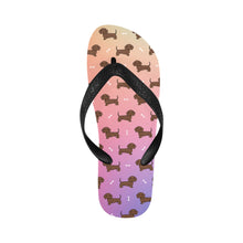 Load image into Gallery viewer, Cutest Chocolate Dachshund Unisex Slippers - 7 Gradients-19