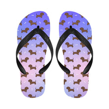 Load image into Gallery viewer, Cutest Chocolate Dachshund Unisex Slippers - 7 Gradients-2