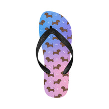 Load image into Gallery viewer, Cutest Chocolate Dachshund Unisex Slippers - 7 Gradients-3