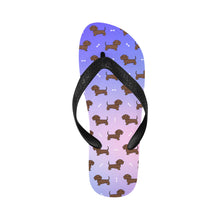 Load image into Gallery viewer, Cutest Chocolate Dachshund Unisex Slippers - 7 Gradients-4