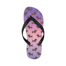 Load image into Gallery viewer, Cutest Chocolate Dachshund Unisex Slippers - 7 Gradients-6