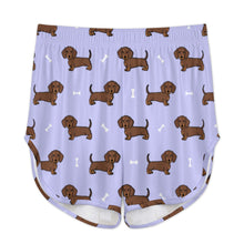 Load image into Gallery viewer, Cutest Chocolate Dachshund Women's Cami and Shorts Pajama Set-Apparel-Apparel,Dachshund,Dog Mom Gifts,Pajamas-8