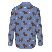 Load image into Gallery viewer, Cutest Chocolate Dachshund Women&#39;s Shirt-12