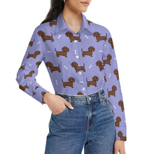 Load image into Gallery viewer, Cutest Chocolate Dachshund Women&#39;s Shirt-16