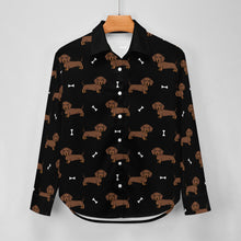 Load image into Gallery viewer, Cutest Chocolate Dachshund Women&#39;s Shirt-28