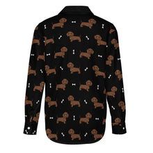 Load image into Gallery viewer, Cutest Chocolate Dachshund Women&#39;s Shirt-29