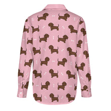 Load image into Gallery viewer, Cutest Chocolate Dachshund Women&#39;s Shirt-5