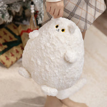 Load image into Gallery viewer, Cutest Chonky Fat White Cat Plush Toy-4