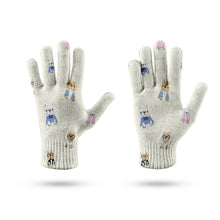 Load image into Gallery viewer, Cutest College Frenchies Love Touch Screen Gloves-Accessories-Accessories, Dog Dad Gifts, Dog Mom Gifts, French Bulldog, Gloves-10