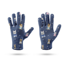 Load image into Gallery viewer, Cutest College Frenchies Love Touch Screen Gloves-Accessories-Accessories, Dog Dad Gifts, Dog Mom Gifts, French Bulldog, Gloves-12