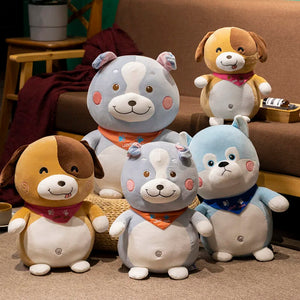 Cutest Colorful Scarf Beagle Stuffed Animal Plush Toys-Stuffed Animals-Beagle, Stuffed Animal-1