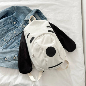 Cutest Dalmatian Face Backpack for Kids and Adults-Accessories-Accessories, Bags, Dalmatian-off white-2