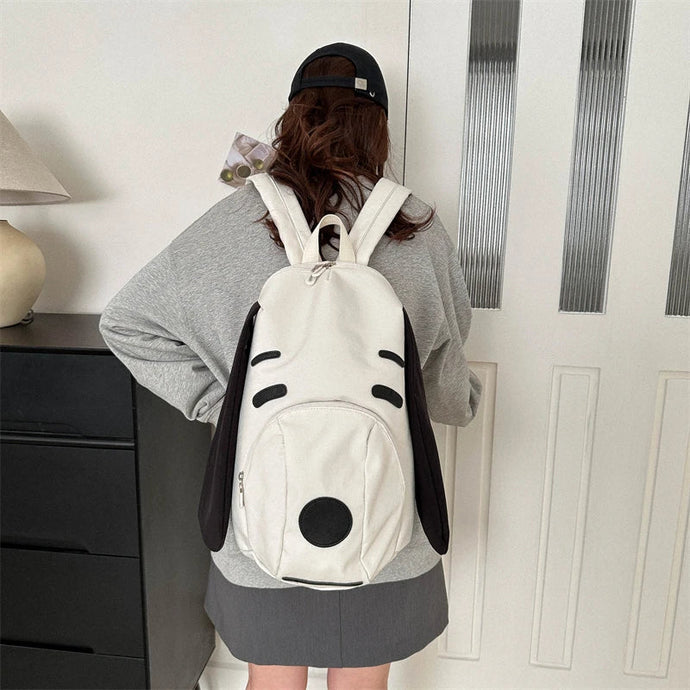 Cutest Dalmatian Face Backpack for Kids and Adults-Accessories-Accessories, Bags, Dalmatian-off white-4