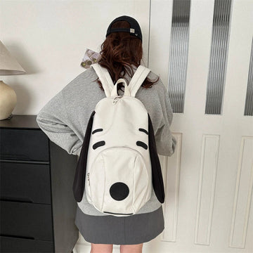 Cutest Dalmatian Face Backpack For Kids And Adults Off White 4 360x
