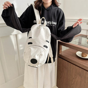 Cutest Dalmatian Face Backpack for Kids and Adults-Accessories-Accessories, Bags, Dalmatian-off white-5