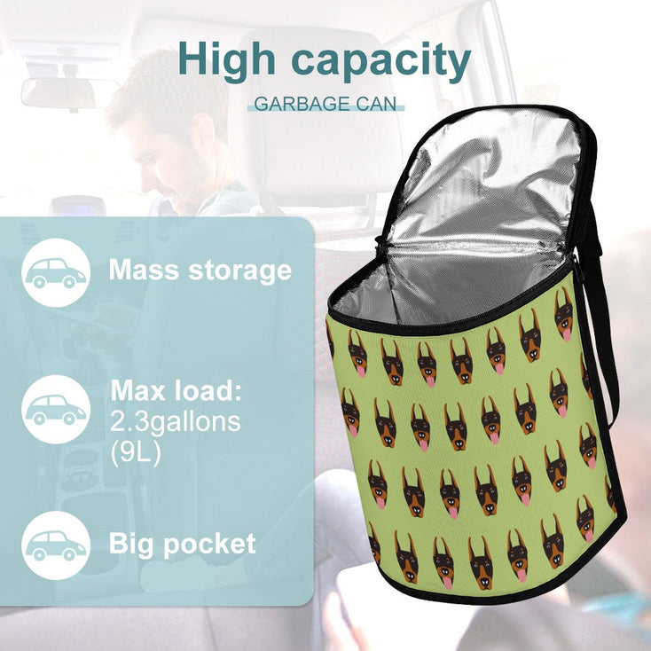 Cutest Doberman Love Multipurpose Car Storage Bag - 4 Colors-Car Accessories-Bags, Car Accessories, Doberman-2
