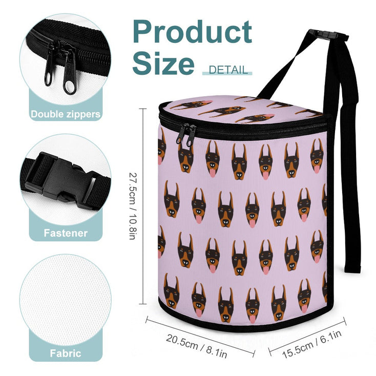 Cutest Doberman Love Multipurpose Car Storage Bag - 4 Colors-Car Accessories-Bags, Car Accessories, Doberman-3