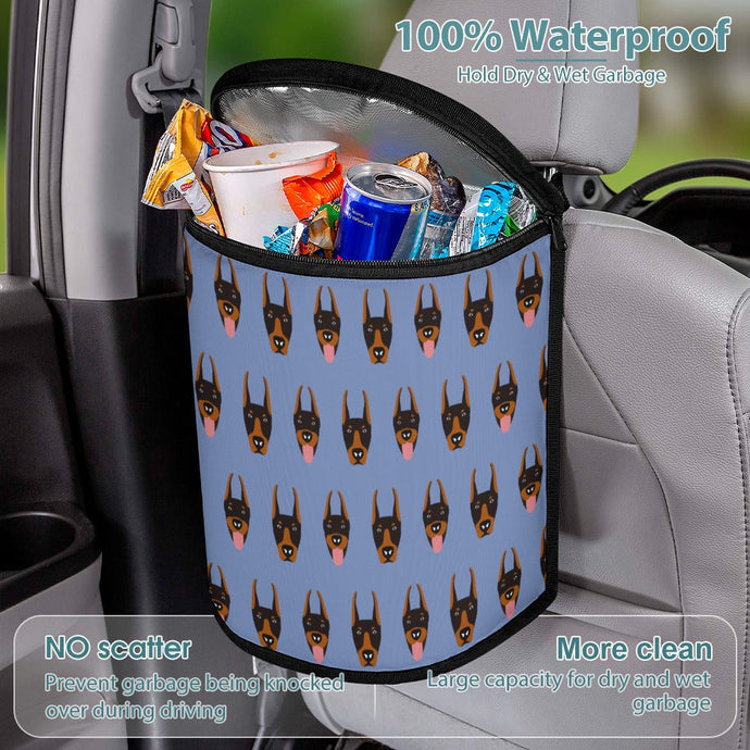 Cutest Doberman Love Multipurpose Car Storage Bag - 4 Colors-Car Accessories-Bags, Car Accessories, Doberman-Cornflower Blue-1