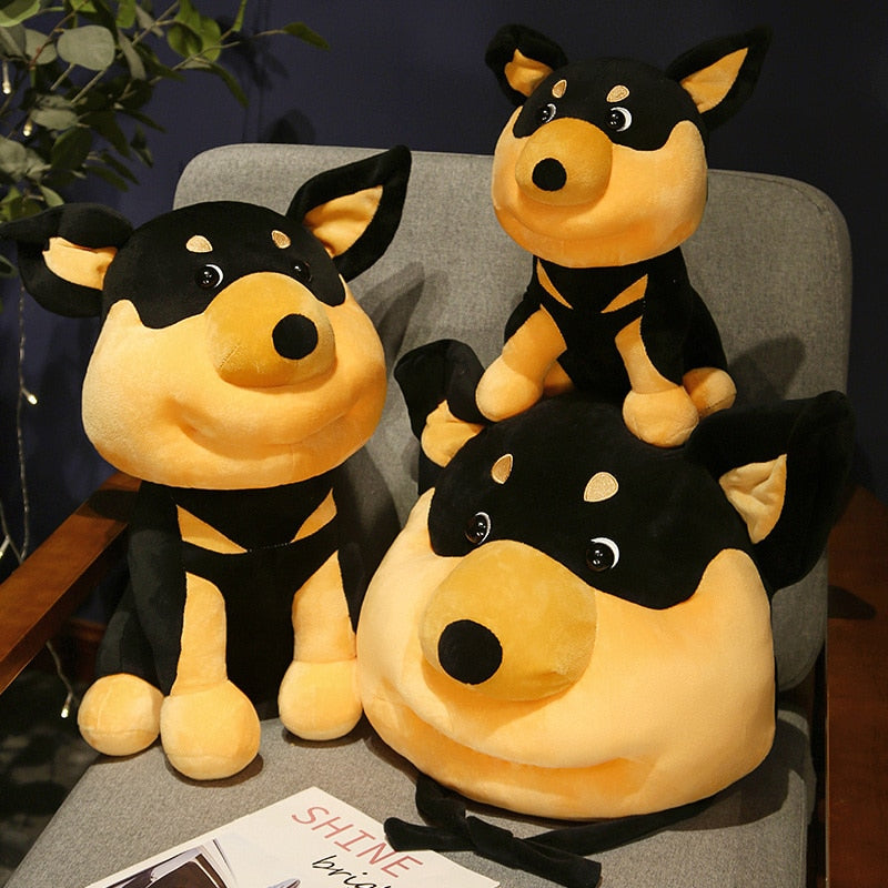 I Love Doberman Stuffed Animal Plush Toy