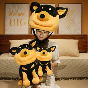 Cutest Doberman Stuffed Animal Plush Toy-Soft Toy-Doberman, Dogs, Home Decor, Soft Toy, Stuffed Animal-14