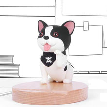 Load image into Gallery viewer, Image of a Boston Terrier phone holder in smiling Boston Terrier design
