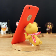 Load image into Gallery viewer, Back image of Shiba Inu phone holder