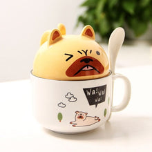 Load image into Gallery viewer, Cutest Dual Use Husky Love Ceramic Coffee Mug-Mug-Dogs, Mugs, Siberian Husky-Pug-350ml-10
