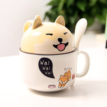 Load image into Gallery viewer, Cutest Dual Use Husky Love Ceramic Coffee Mug-Mug-Dogs, Mugs, Siberian Husky-Shiba Inu-350ml-11