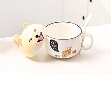 Load image into Gallery viewer, Cutest Dual Use Husky Love Ceramic Coffee Mug-Mug-Dogs, Mugs, Siberian Husky-17