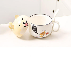 Cutest Dual Use Husky Love Ceramic Coffee Mug-Mug-Dogs, Mugs, Siberian Husky-17