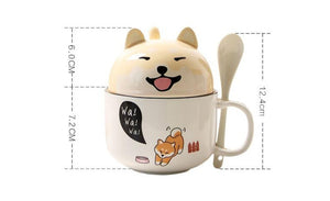 Cutest Dual Use Husky Love Ceramic Coffee Mug-Mug-Dogs, Mugs, Siberian Husky-19